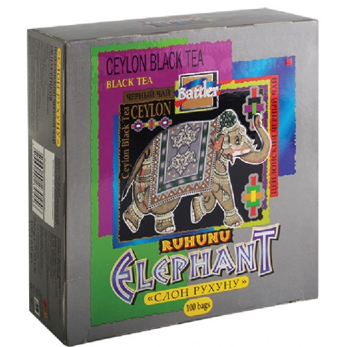 Battler Ruhunu Elephant 100 Tea Bags